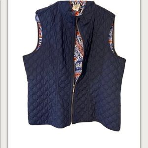 NWOT’s Alfred Dunner Reversible Vest Size 16